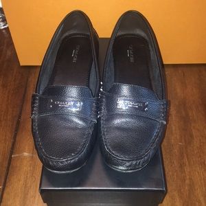 Coach Loafers Fredrica Pebble Grain Leather